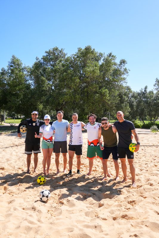 Footvolley in Carcavelos